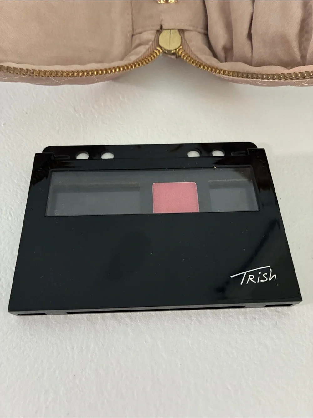 Trish McEvoy compact quilted